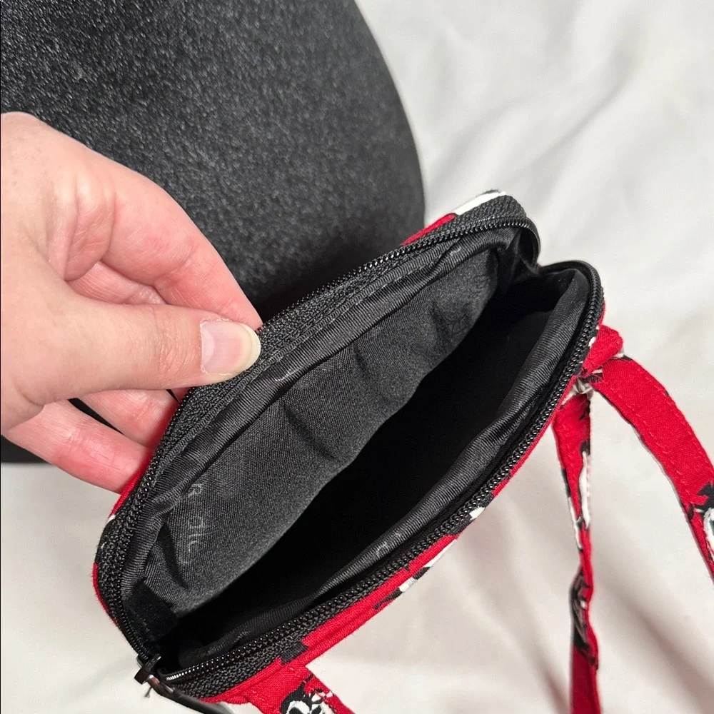 Vera Bradley Red Penguin Crossbody Bag - Picture 3 of 3